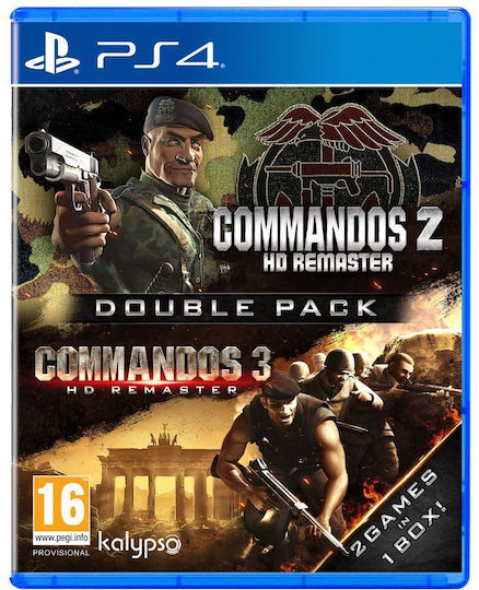 Commandos 2 & 3 HD Remaster Double Pack PS4 Game