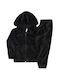 CHILDREN'S FORM VELOUR BLACK