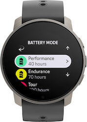 Suunto 9 Peak Pro Titanium 43mm Waterproof Smartwatch with Heart Rate Monitor (Titanium Slate)