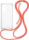 Sonique Armor Clear Silicone Back Cover with St...