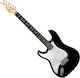 Infinity Last32 Strat Ηλεκτρική Κιθάρα για Αριστερόχειρες ST Style με HH Διάταξη Μαγνητών Μαύρη