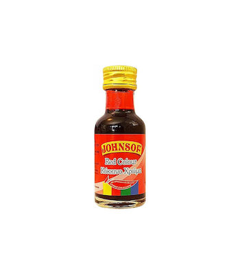 Johnsof Food Colouring Liquid Red Little Bottle 28ml