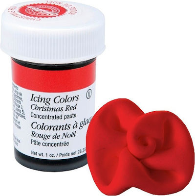 Wilton Χρώμα Ζαχαροπλαστικής σε Πάστα Icing Colors Christmas Red 28gr