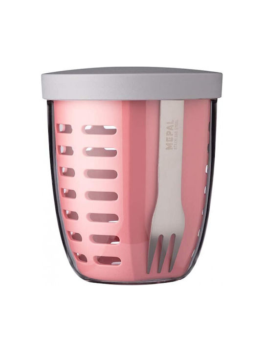 Mepal Ellipse Lunch Box Plastic Nordic Pink 600...