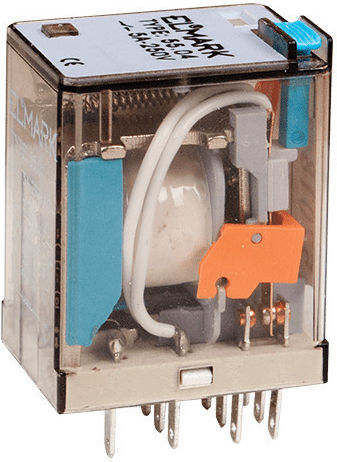Elmark Industrielles Relais Λυχνίας 12V 12VDC 57521N