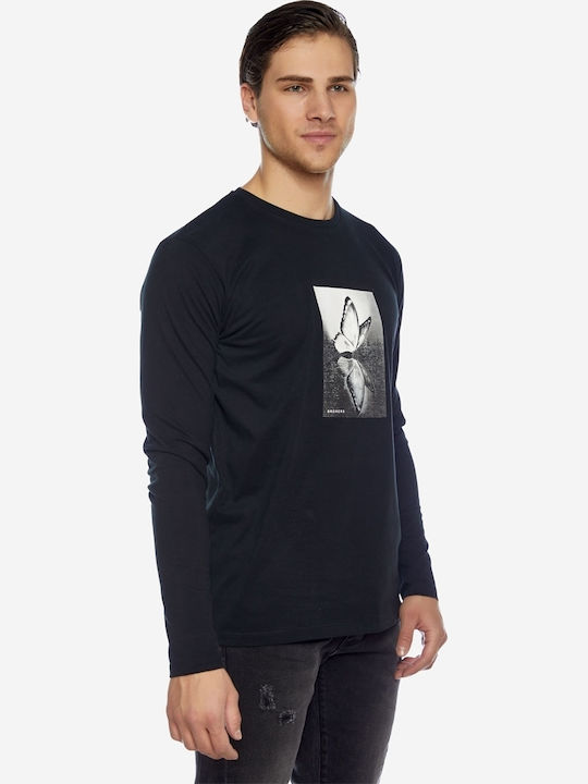 Brokers Jeans T-shirt Μαύρο