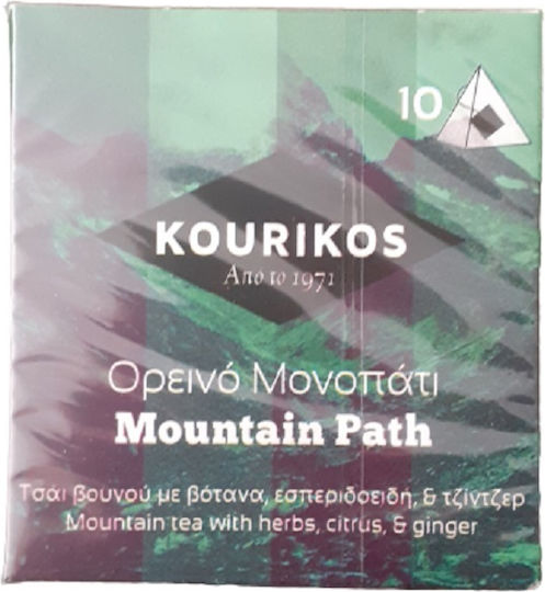 Kourikos Τσάι του Βουνού Ορεινό Μονοπάτι 10 Φακελάκια 1.5gr