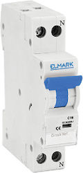 Elmark 2-Poles Automatic Circuit Breaker 32A 41032C