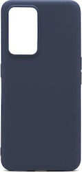 iNOS S-Cover Umschlag Rückseite Silikon Blau (Realme GT 2 5G)