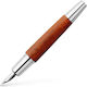 Faber-Castell Писалка за Писане Medium Кафяв