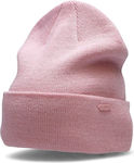 4F Beanie Ανδρικός Σκούφος Πλεκτός σε Ροζ χρώμα