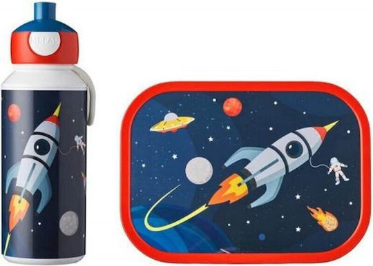 Rosti Mepal Space Πλαστικό Παιδικό Σετ Φαγητού 0.75lt Πολύχρωμο 17.8 x 13.2 x 6.1εκ.