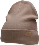 4F Knitted Beanie Cap Brown