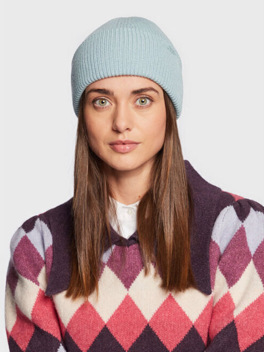 Beanie Γυναικείος Σκούφος με Rib Πλέξη Mustard