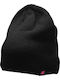 Beanie Unisex Beanie Knitted in Black color