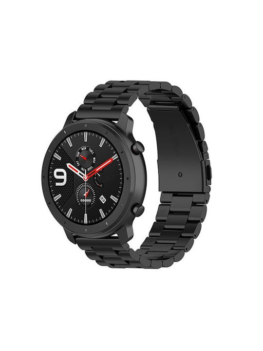 Λουράκι Ανοξείδωτο Ατσάλι Μαύρο (Huawei Watch GT3 (46mm))