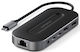 Satechi USB-C Docking Station with HDMI 4K PD Ethernet Gray (ST-U4MGEM)