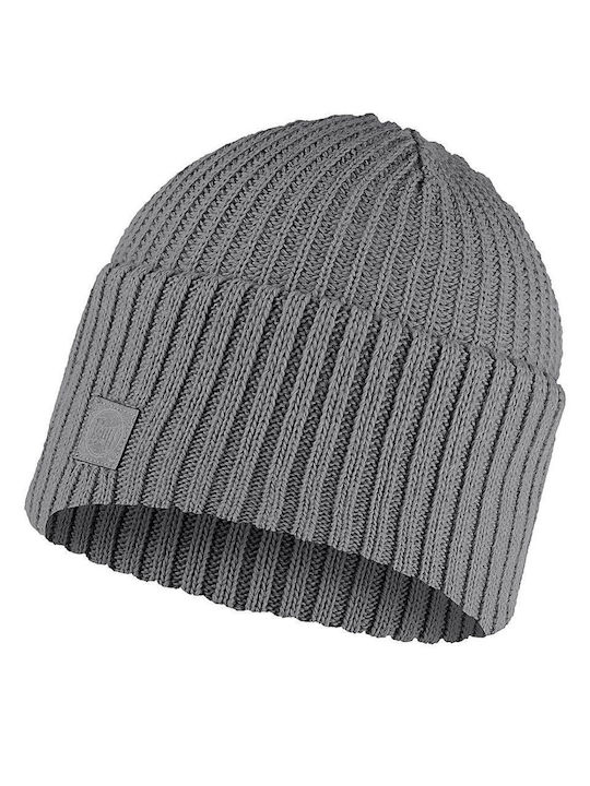 Buff Rutger Beanie Unisex Beanie mit Rippstrick in Gray Farbe