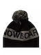 DC Chester Pom Pom Beanie Männer Beanie Gestrickt in Schwarz Farbe