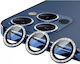Diamond Camera Protection Tempered Glass Blue for the iPhone 12