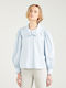Emilie Women's Long Sleeve Shirt Light Blue