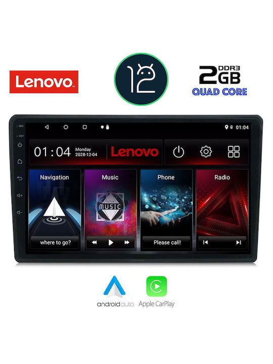Lenovo Car-Audiosystem für Citroen C4 / DS4 Audi A7 2018+ (Bluetooth/USB/AUX/WiFi/GPS/Apple-Carplay) mit Touchscreen 10.1"