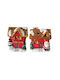 AGC Christmas Illuminated Decorative House with Battery 15.2x7x12.7cm. (Μiscellaneous Designs)