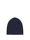 Doca Knitted Beanie Cap Navy Blue