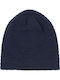 Beanie Männer Beanie Gestrickt in Marineblau Farbe