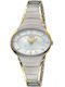 Damen Uhr mit Silber Metallarmband