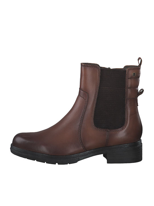 Leder Herrenstiefel Tabac Braun