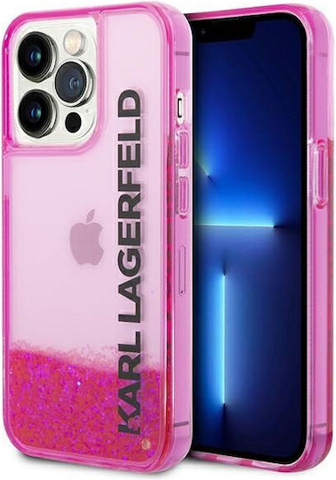 Custodia Rigida Karl Lagerfeld Per IPhone 14 Pro Max 6,7'' - Collezione Icons, Colore Nero (Modello KLHCP14XHNIKTCK)