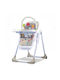 Asalvo Manet Windmill Baby Hochstuhl mit Höhenverstellbar und Klappbar Beige