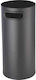 12818 Fireplace Storage Bucket Black