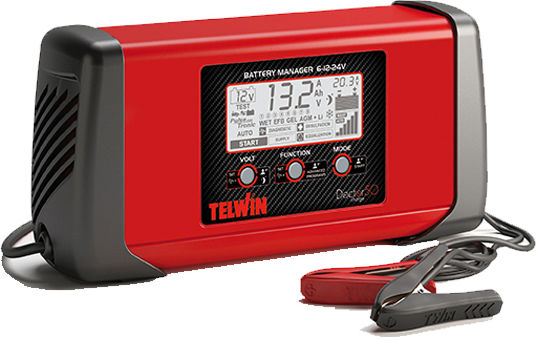 Telwin Doctor 50 Încărcător & Întreținător Baterie Auto 6/12/24V