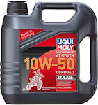 Liqui Moly Off Road Synthetisch Motorradöl für Viertaktmotoren 10W-50 1Es