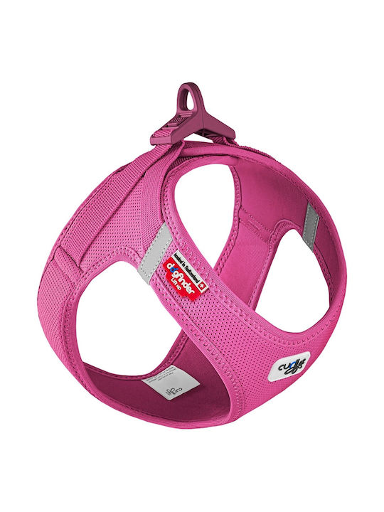 Curli Σαμαράκι Σκύλου Γιλέκο Clasp Air-Mesh Ροζ XX-Small 30-34cm PN2844