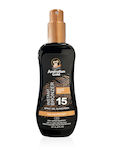 Australian Gold Instant Bronzer Waterproof Sunscreen Gel for the Body SPF15 in Spray 237ml