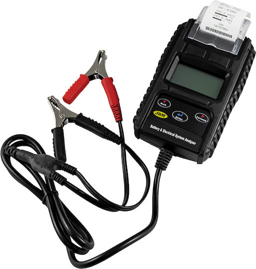 JBM 52233 Ψηφιακό Battery Tester με Κροκοδειλάκια