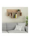 Shelf Wall Dominik Beige 80x20x49cm