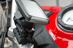 SW-Motech Motorcycle GPS Mount Stand for Handlebar Clamp SW-Motech Motorcycle GPS Mount Stand for Handlebar Clamp