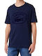 Lacoste Herren T-Shirt Kurzarm Marineblau