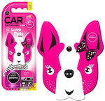 Aroma Car Car Air Freshener Tab Pendand Dog Bubble Gum