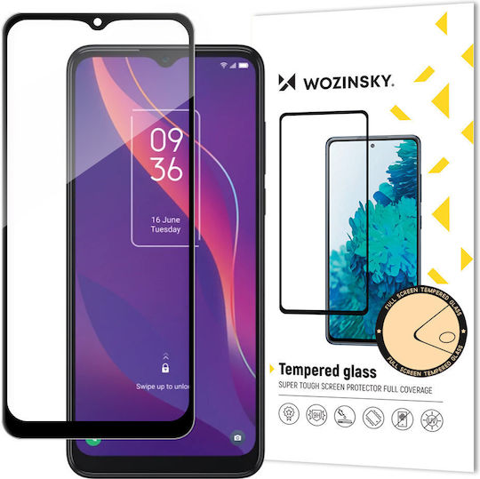 Wozinsky Case Friendly Full Glue Full Face Tempered Glass Black (TCL 306)