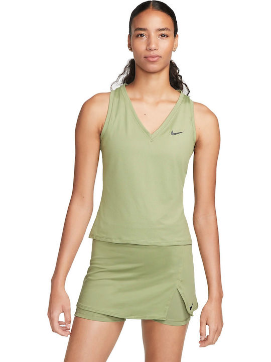 Nike Victory Women's Athletic Cotton Blouse Sle...