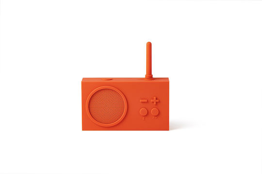 Lexon Tykho 3 Tragbares Radio mit Bluetooth Orange