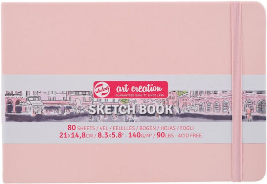 Royal Talens Μπλοκ Σχεδίου Sketchbook Art Creation 140gr Ροζ Α5 14.8x21cm