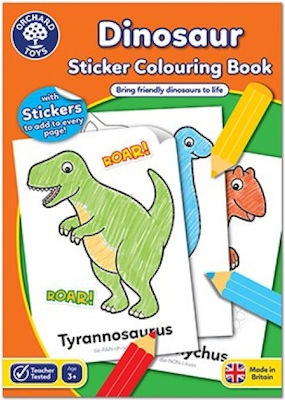 Orchard Malbuch Dinosaur Colouring Book ORCHCB09