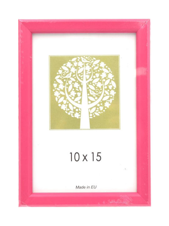 The Paper Box Κορνίζα Τοίχου Πλαστική Ροζ 10x15