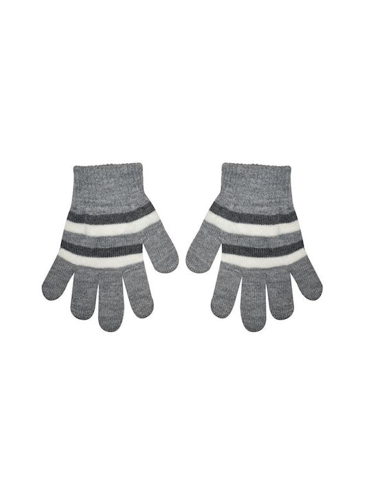 Stamion Knitted Kids Gloves Gray